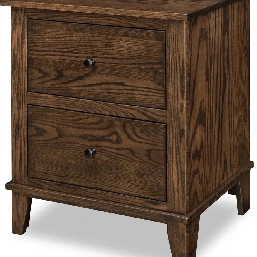 Comodino a due cassetti ideale per la camera da letto