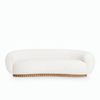 Divano in velluto morbido e confortevole