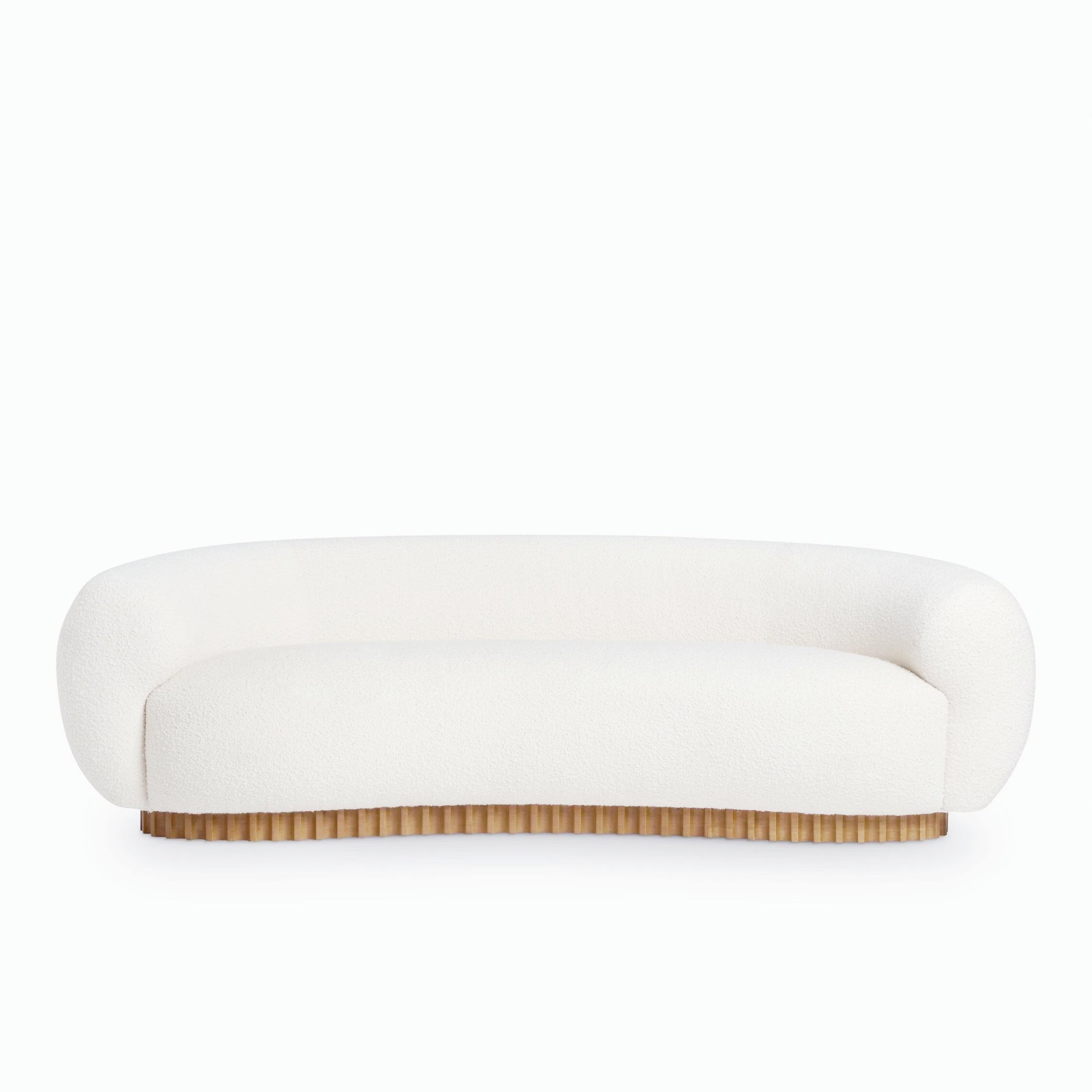 Divano in velluto morbido e confortevole