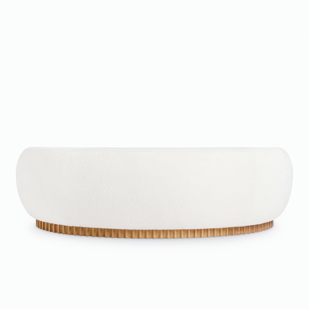 Divano in velluto morbido e confortevole